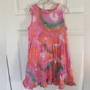 J. Crew Crewcuts Tie Dye Tiered Tank Dress